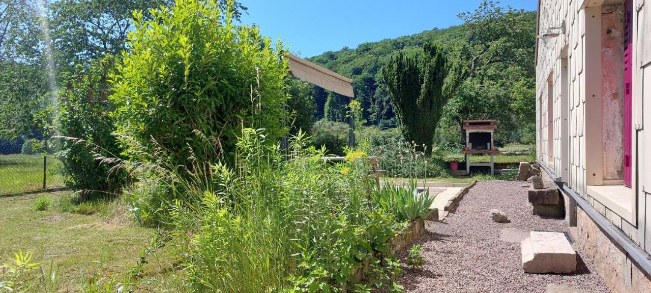 הוילה Saint-Bresson Ferme De La Grange Du Bas מראה חיצוני תמונה
